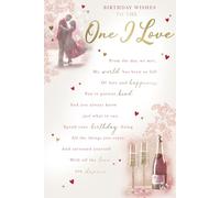 ONE I LOVE Birthday card from the meaningful and heartfelt 'Tenderness' range.