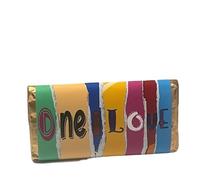 One I love novelty chocolate bar. Smooth Milk Chocolate included. For Mothers Day, Fathers day, Christmas, Easter and Birthdays. For him or her - say it with chocolate.