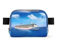 One in a Melon Fanny Pack Crossbody Waist Bag Pack Waterproof Mini Belt Bag Bum Hip Bag for Men Women, Cruise Ship, One Size