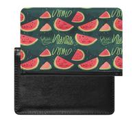 One in A Melon Passport Holder Vaccine Card Holder Waterproof Passport Wallet Travel Document Organizer for Airport Essentials