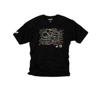 One Industries Metropolis Man Short Sleeve T-shirt S Black