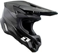 One Industries X-197 Black Onyx Carbon Motocross Helmet, black, size XL for Men