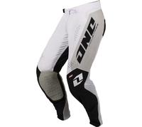One Industries X-197 White Out Motocross Pants, white, size 28 for Men