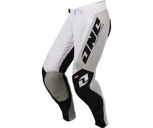 One Industries X-197 White Out Motocross Pants, white, size 34 for Men