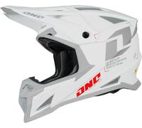 One Industries X-297 Focus Motocross Helmet, grey-white, size L for Men