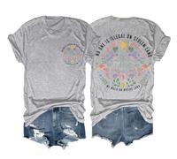 One is Illegal On Stolen Land Shirt Vintage Floral Human Rights Women Men Support Immigration Shirt Grey
