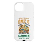 One Is Never Closer To God Than In The Garden Gardening Case for iPhone 15 Plus