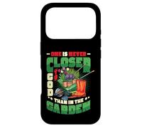 One Is Never Closer To God Than In The Garden Gardening Case for iPhone 17 Pro