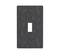 One-Joint Toggle Switch Decorative Wall Panel-High-Value Pc Wall Switch Panel, Heat-Resistant and Anti-Fading, Suitable for Fashionable Decorative Cover Plates in Residential and Commercial Spaces.