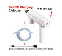 (one key set B) Electric Plant Sprayer USB Rechargeable Automatic Watering Fogger 2 Spray Modes Electric Garden Sprayer Home Garden Cleaning