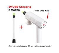 (one key set D) Electric Plant Sprayer USB Rechargeable Automatic Watering Fogger 2 Spray Modes Electric Garden Sprayer Home Garden Cleaning