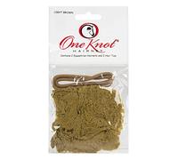 One Knot Hairnet with 2 Comfort Equestrian News and 1 Matching Headband, Light Brown