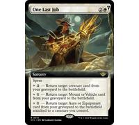One Last Job (Extended Art) (Foil) | Outlaws of Thunder Junction
