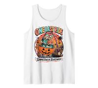 One Last Ride Skeleton Summerween Ferris Wheel Tank Top