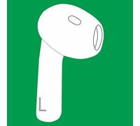 One Left Earbuds Replacement, OEM A3050 A3053 A3054 for Legit Air Pod (4th Generation), Single Left Ear Side Only, Compatible with Original Air Pods 4 A3058 Charging Case (Not for ANC Version)