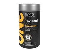 ONE® Legend XL Condoms | Extra Large & Flared for Ultimate Comfort | Vegan, Non-GMO, Natural Rubber Latex | 12 Count