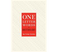 One Letter Words: A Dictionary