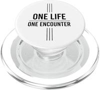 One Life One Encounter Japanese Concept Messag PopSockets PopGrip for MagSafe