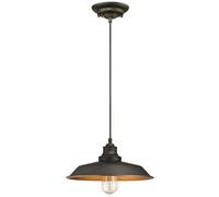 One-Light Pendant Iron Hill Oil Rubbed Bronze