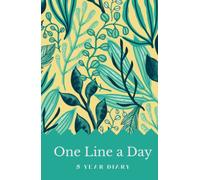 One Line A Day 5 Year Journal: A5 5 year memory book with green aesthetic cover