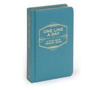 One Line A Day A Five-Year Memory Book by Chronicle Books Diary o