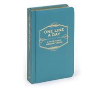 One Line A Day: A Five-Year Memory Book by Chronicle Books | Paperback | 2009
