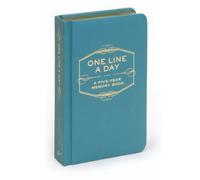 One Line a Day : A Five-year Memory Book, Hardcover by Chronicls Staff, Brand...