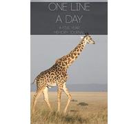 One Line A Day: A Five Year Memory Journal - Giraffe walking on brown grass: ( 5x8" One Page Per Day 5 Year Diary )