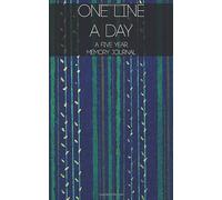 One Line A Day: A Five Year Memory Journal: Japanese Woodblock Art Pattern - Shima-shima - Furuya Korin