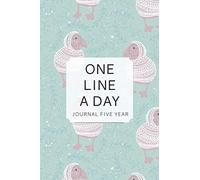 One Line a Day Journal Five Year: Undated Journal Daily Reflections