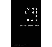 One Line a Day Journal - NEW Journal Heaven 2020