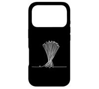 One Line Art Drawing Italian Cuisine Case for iPhone 17 Pro