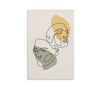 One Line Art One Line Art Poster 3 Posters Art Print Wall Photo Paint Poster Hanging Picture Family Decor 16x24inch(40x60cm)