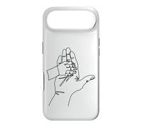 One Line Drawing: Hands That Tell Stories Case for iPhone Air