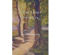 One Line Every Day Journal: One Year of Memories, 6x9 Diary, Lined Book with Date, Artistic Cover Design (Woodland): Beautiful Notebook For Writing One Line Each Day