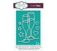 One-liner Collection - Champagne Flutes - Craft Die