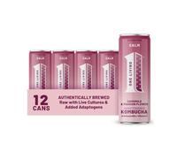 One Living Living Plus Calm - Chamomile and Passion Flower Kombucha - 12 x 250ml Cans