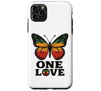 One Love Butterfly Rasta Reggae Peace Rastafari Roots Retro Case for iPhone 11 Pro Max