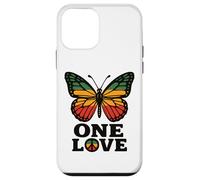 One Love Butterfly Rasta Reggae Peace Rastafari Roots Retro Case for iPhone 12 mini