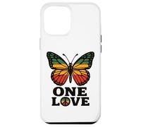 One Love Butterfly Rasta Reggae Peace Rastafari Roots Retro Case for iPhone 12 Pro Max