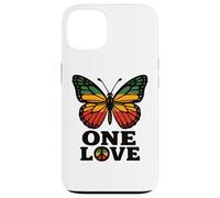 One Love Butterfly Rasta Reggae Peace Rastafari Roots Retro Case for iPhone 13