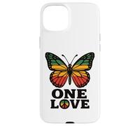 One Love Butterfly Rasta Reggae Peace Rastafari Roots Retro Case for iPhone 15 Plus