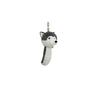 One Love Feather Goose White Bag Charm