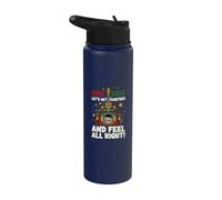 One Love Let's Get Together Reggae Sound System Stainless Steel Insulated Water Bottle