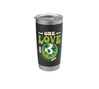 One Love One People One Earth Save The World Peace Stainless Steel Insulated Tumbler