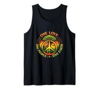 One Love, People & Earth Classic Vintage Uplifting Positive Tank Top