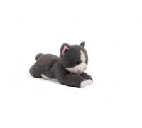 One Love Weighted Cat Plush Toy - Calming Sensory - Kids & Adults | Soft cuddly comfort; plushie for anxiety & restful sleep; cute stuffed animal, recycled materials, thoughtful gift idea