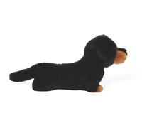One Love Weighted Dachshund Plush Toy - Calming Sensory - Kids & Adults | Soft cuddly comfort; plushie for anxiety & restful sleep; cute stuffed animal, recycled materials, thoughtful gift idea