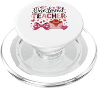One Loved Teacher School Student Class Happy Valentines Day PopSockets PopGrip for MagSafe