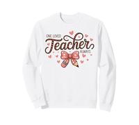 One Loved Teacher School Student Class Happy Valentines Day Sweatshirt